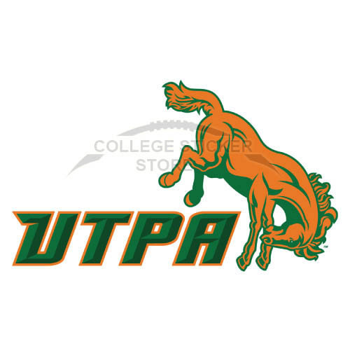 Diy Texas Pan American Broncs Iron-on Transfers (Wall Stickers)NO.6525
